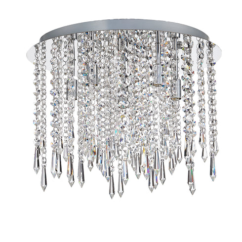 Flush luminaire in Chrome LL00200